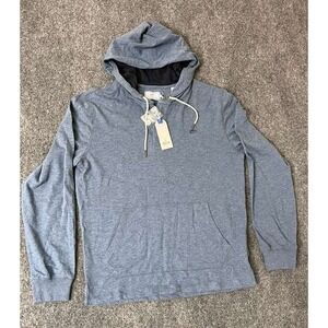 NWT Southern Marsh Hoodie Mens M Blue Pullover Sweatshirt Kangaroo Pocket